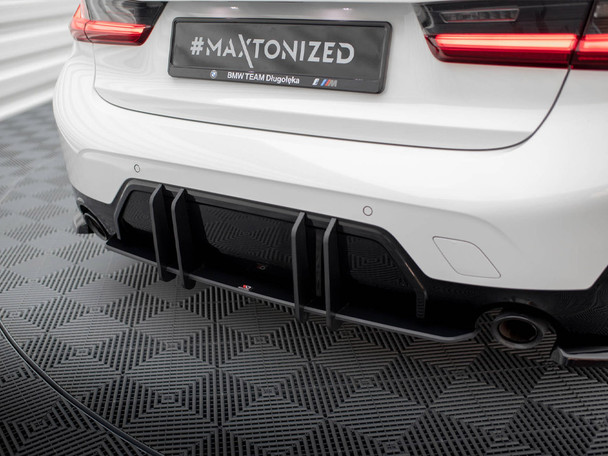 Maxton Design Street PRO Rear Diffuser BMW 3 M-Pack G20 / G21 Facelift