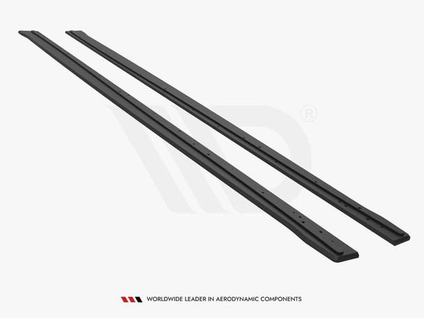 Maxton Design Street PRO Front Splitter + Flaps BMW 4 Coupe / Gran Coupe / Cabrio M-Pack F32 / F36 / F33