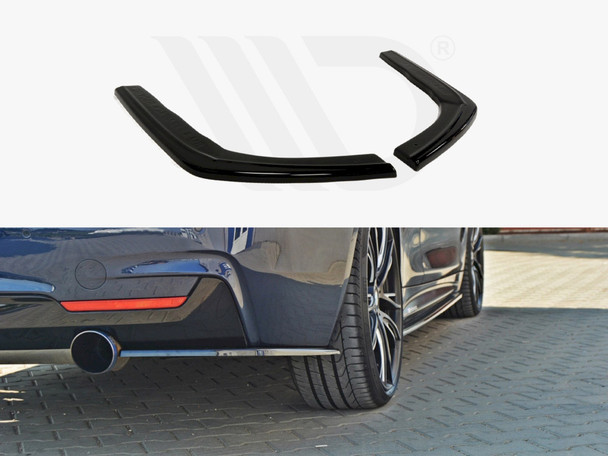 Maxton Design Rear Side Splitters Bmw 4 F32 M-Sport