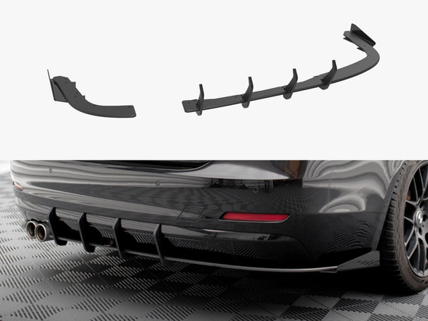 Maxton Design Street PRO Rear Diffuser + Flaps BMW 4 Gran Coupe F36