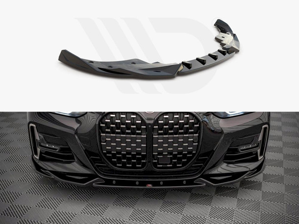 Maxton Design Front Splitter V.2 Bmw 4 M-Pack / M440I G22