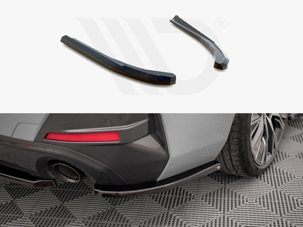 Maxton Design Rear Side Splitters V.1 Bmw 4 Gran Coupe M-Pack G26