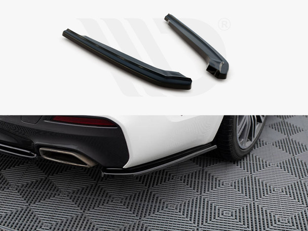 Maxton Design Rear Side Splitters Bmw 5 G30 / G31 M-Sport