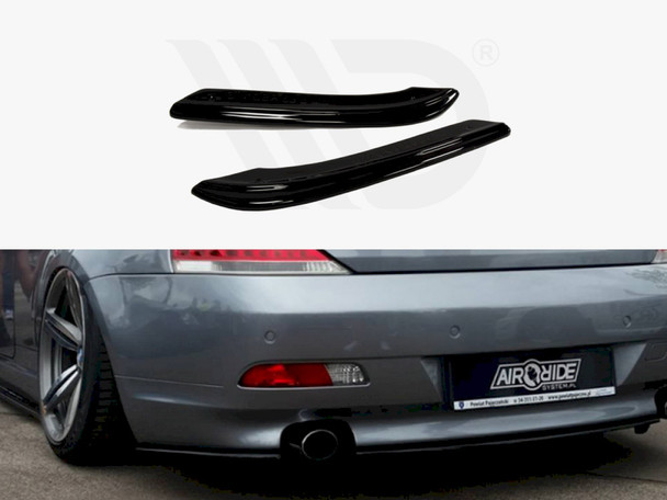 Maxton Design Rear Side Splitters Bmw 6 E63 / E64 (Preface Model)