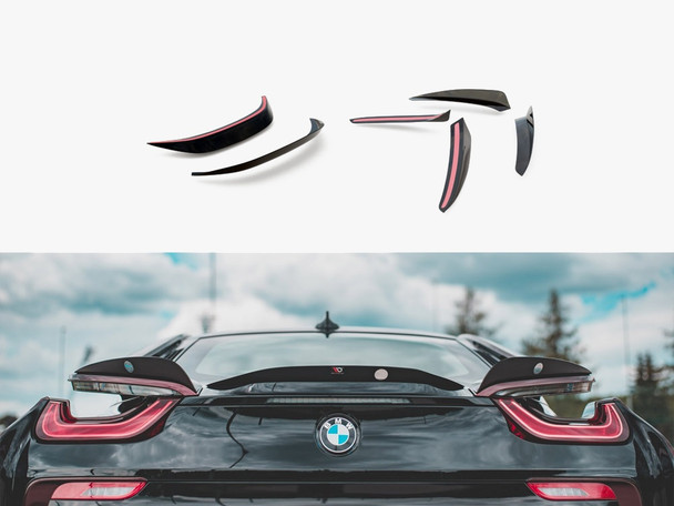 Maxton Design SET OF Spoiler CAPS BMW I8 (2014-2020)