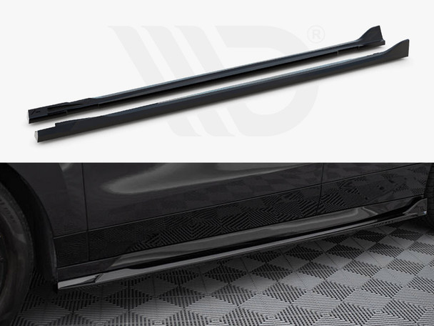 Maxton Design Side Skirts Diffusers Bmw Ix M-Pack I20
