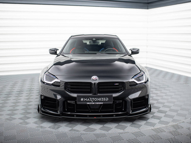Maxton Design Street PRO Front Splitter + Flaps BMW M2 G87