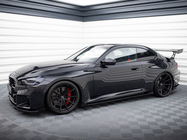 Maxton Design Street PRO Side Skirts Diffusers V.1 + Flaps BMW M2 G87