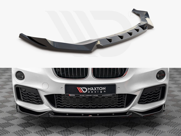 Maxton Design Front Splitter V.2 Bmw X1 M-Pack F48 (2015-2019)