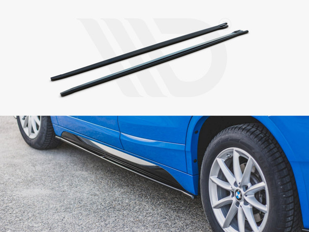 Maxton Design Side Skirt Diffusers Bmw X2 F39 M Sport