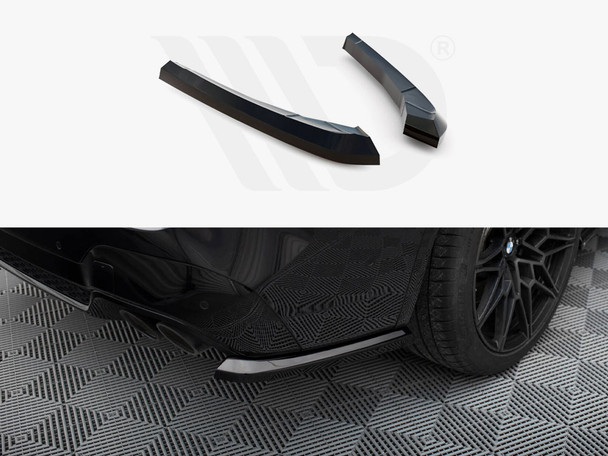 Maxton Design Rear Side Splitters V.1 Bmw X3 M F97 Facelift
