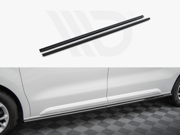 Maxton Design Side Skirts Diffusers Citroen Jumpy L2 / L3 Mk3