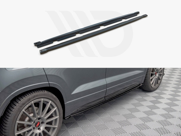 Maxton Design Side Skirts Diffusers Cupra Ateca