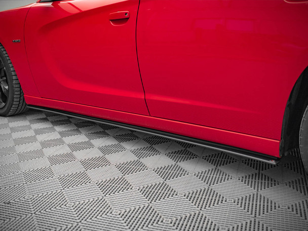 Maxton Design Street PRO Front Splitter Dodge Charger RT Mk7 Facelift