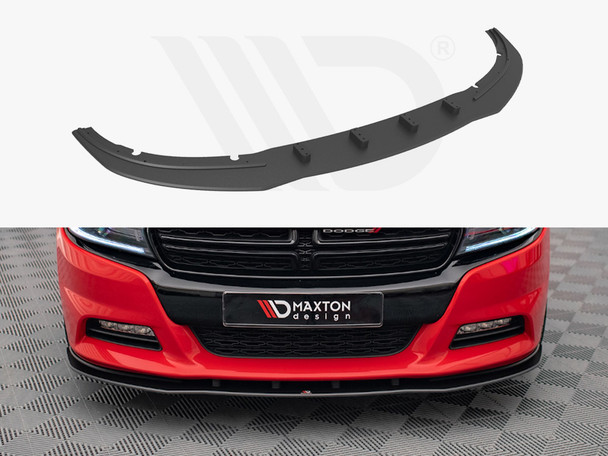 Maxton Design Street Pro Front Splitter Dodge Charger Rt Mk7 Facelift