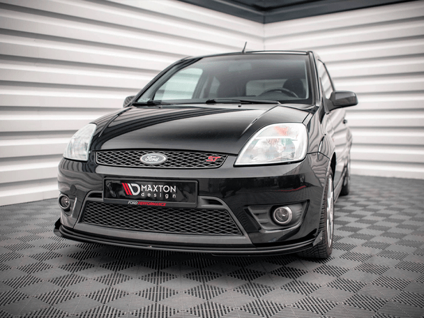 Maxton Design Street PRO Front Splitter V.1 + Flaps Ford Fiesta ST Mk6