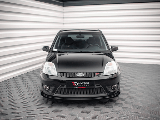 Maxton Design Street PRO Front Splitter V.1 + Flaps Ford Fiesta ST Mk6