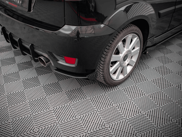 Maxton Design Street PRO Rear Side Splitters + Flaps Ford Fiesta ST Mk6