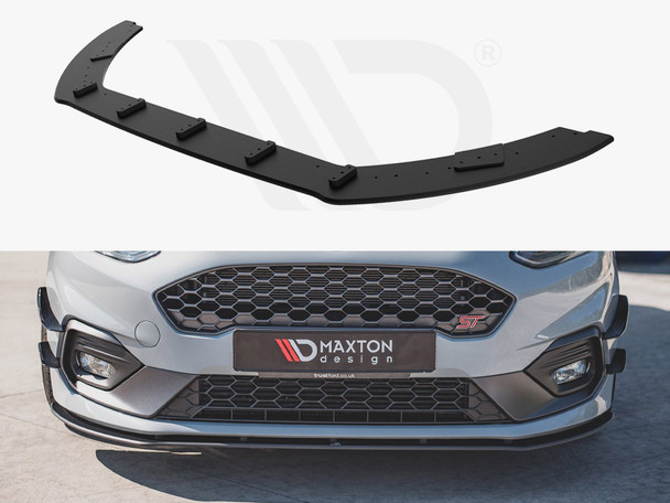 Maxton Design Street Pro Front Splitter Ford Fiesta Mk8 St / St-Line