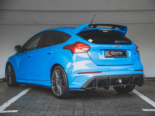 Maxton Design Street PRO Rear Side Splitters Ford Focus RS Mk3