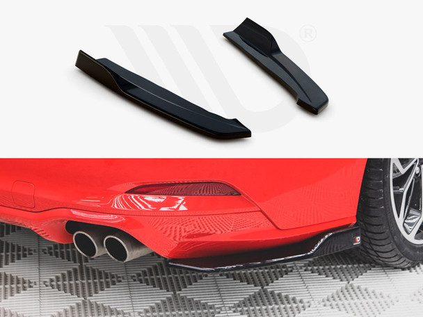 Maxton Design Rear Side Splitters V.2 Ford Focus St-Line Estate Mk4 (2018-)