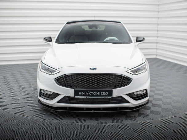 Maxton Design Street PRO Front Splitter Ford Mondeo Sport Mk5 Facelift / Fusion Sport Mk2 Facelift