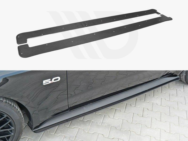 Maxton Design Racing Side Skirts Diffusers Ford Mustang Gt Mk6