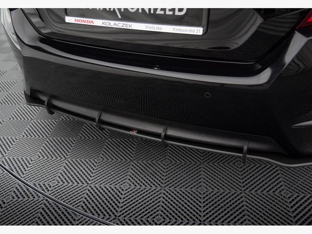 Maxton Design Street PRO Rear Diffuser + Flaps Honda Civic Mk10
