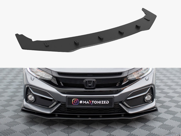 Maxton Design Street PRO Front Splitter Honda Civic Sport Mk 10