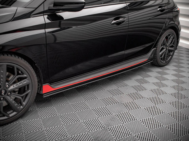 Maxton Design Street PRO Side Skirts Diffusers Hyundai I20 N Mk3