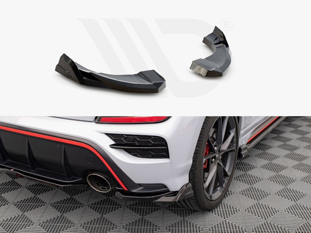 Maxton Design Rear Side Splitters V.2 Hyundai Kona Mk1