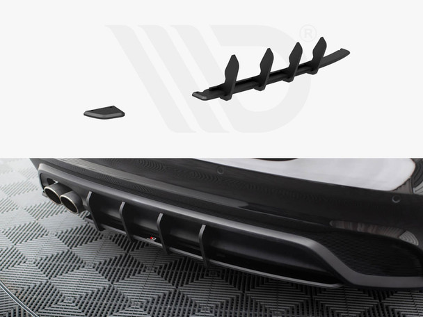 Maxton Design Street Pro Rear Diffuser Jaguar Xe X760 Facelift