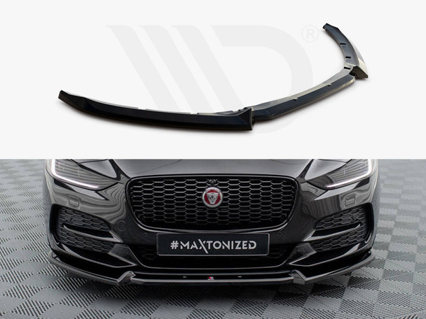 Maxton Design Front Splitter V.2 Jaguar Xe X760 Facelift