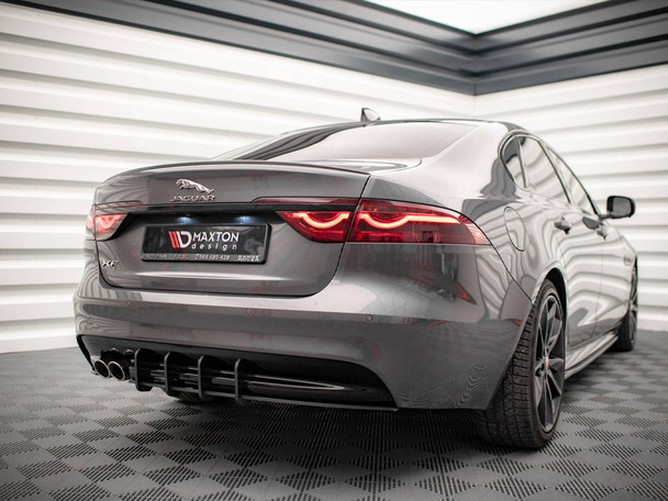 Maxton Design Street PRO Rear Diffuser Jaguar XF R-sport MK2 (2015-2020)