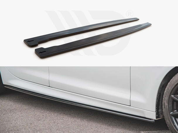 Maxton Design Side Skirts Splitters Jaguar Xj X351 Facelift (2015-2019)
