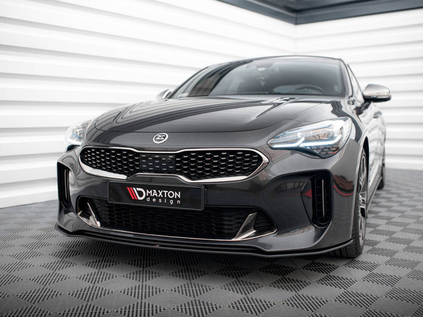 Maxton Design Street PRO Front Splitter Kia Stinger GT / GT-Line / Standard Mk1