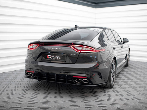 Maxton Design Street Pro Rear Side Splitters Kia Stinger GT / GT-Line Mk1