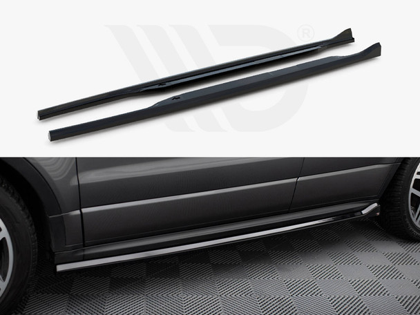 Maxton Design Side Skirts Diffusers Land Rover Range Rover Evoque Hse Dynamic Mk1 Facelift