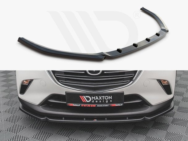 Maxton Design Front Splitter V2 Mazda Cx-3 (2015-)