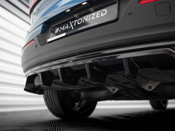 Maxton Design Street PRO Side Skirts Diffusers + Flaps Mercedes-Benz A AMG-Line W176 Facelift