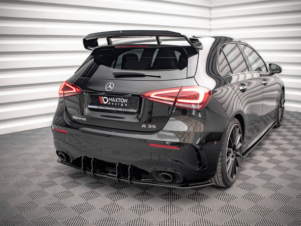 Maxton Design Street PRO Rear Diffuser Mercedes A35 AMG Hatchback Aero Pack W177