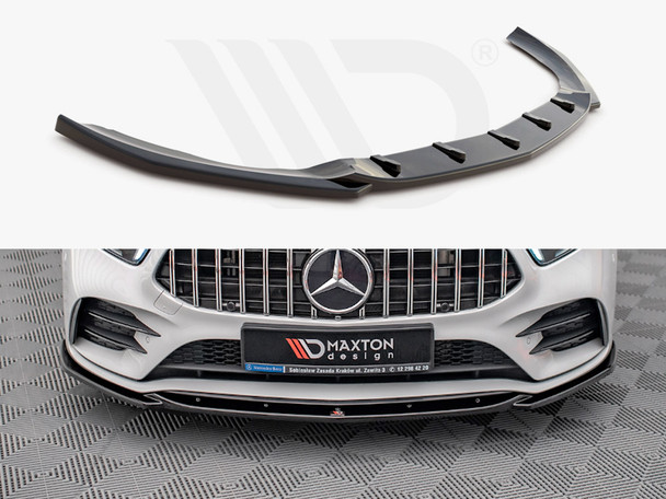Maxton Design Front Splitter V.5 Mercedes A35 Amg / Amg-Line W177