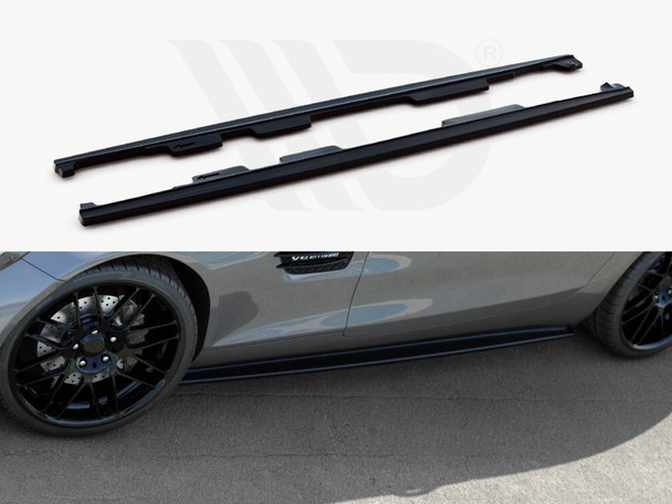 Maxton Design Side Skirts Diffusers Mercedes-Amg Gt / Gt S C190 Facelift