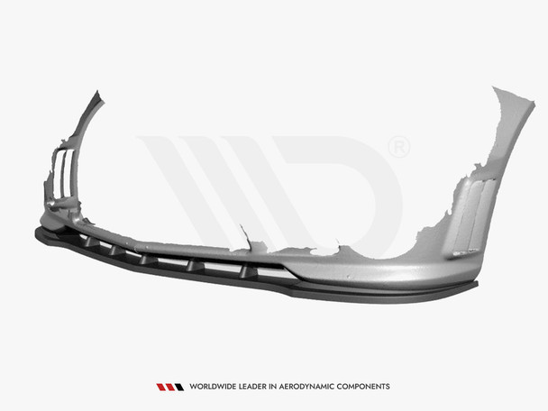 Maxton Design Front Splitter Mercedes-Benz C63 Amg Sedan / Estate W204 / S204