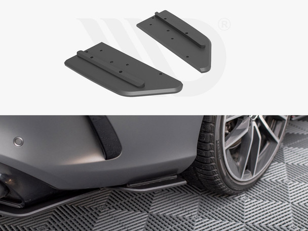 Maxton Design Street Pro Rear Side Splitters Mercedes-Amg C43 Coupe C205 Facelift