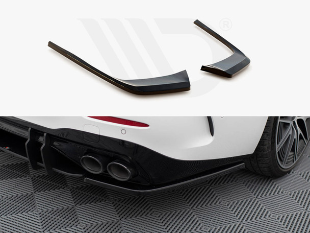 Maxton Design Rear Side Splitters Mercedes-Benz C Amg-Line / 43 Amg W206