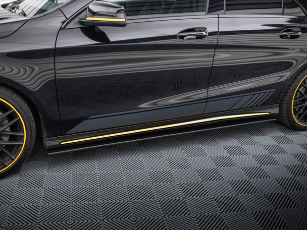 Maxton Design Street PRO Side Skirts Diffusers Mercedes-AMG CLA 45 C117 Facelift