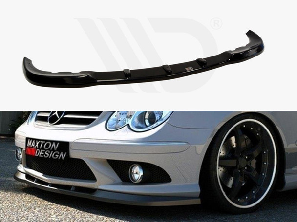 Maxton Design Front Splitter Mercedes Clk W209 For Amg (2006-2009)