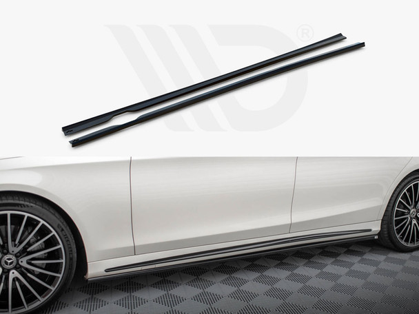 Maxton Design Side Skirts Diffusers Mercedes-Benz S Amg-Line W222 Facelift