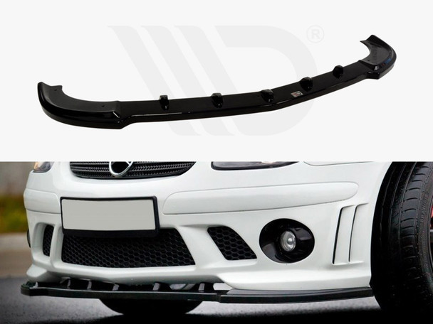 Maxton Design Front Splitter Mercedes Slk R170 For Amg 204 Bumper